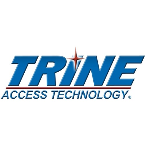 Trine Access Technology 4300CC-32D Electric Strike, 12-24VAC/DC, Cylindrical and Deadlatch, Includes 4 Faceplates 4-7/8" x 1-1/4" in Both Satin Stainless